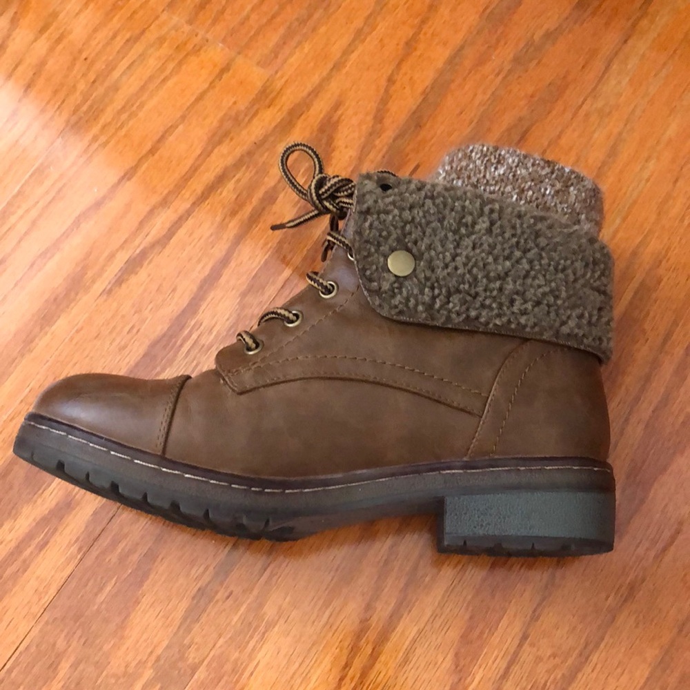 Brown Hiking Boots